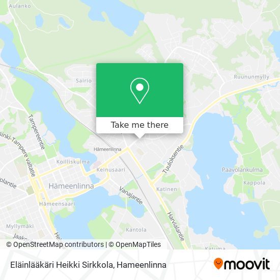 Eläinlääkäri Heikki Sirkkola map