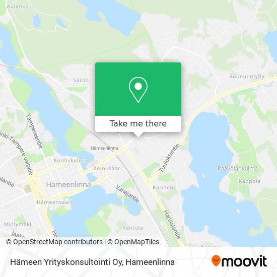 Hämeen Yrityskonsultointi Oy map