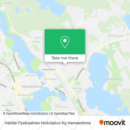 Hätilän Fysikaalinen Hoitolaitos Ky map
