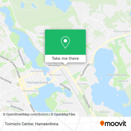 Toimisto Center map