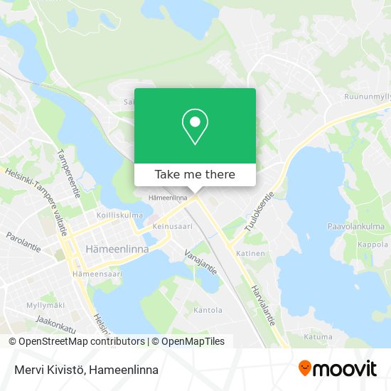 Mervi Kivistö map