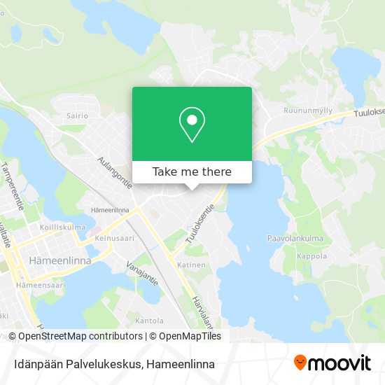 Idänpään Palvelukeskus map