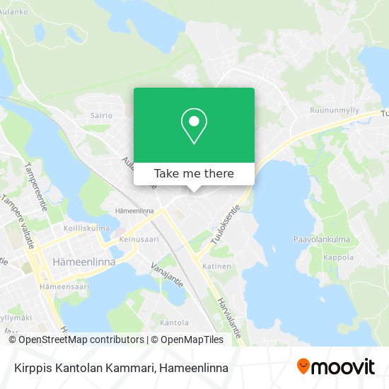 Kirppis Kantolan Kammari map