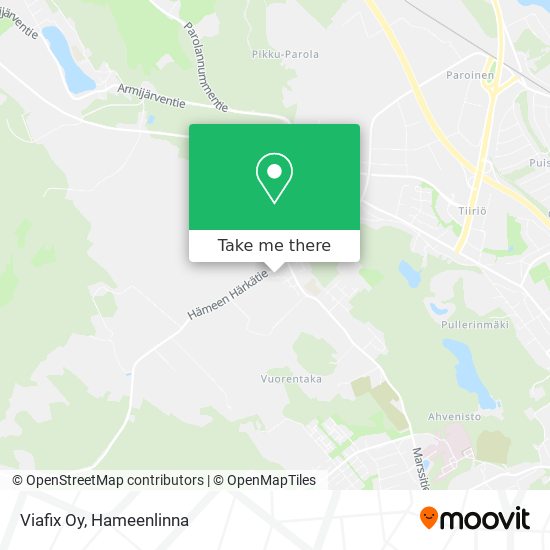 Viafix Oy map