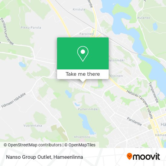 Nanso Group Outlet map