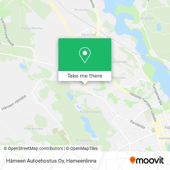Hämeen Autoehostus Oy map