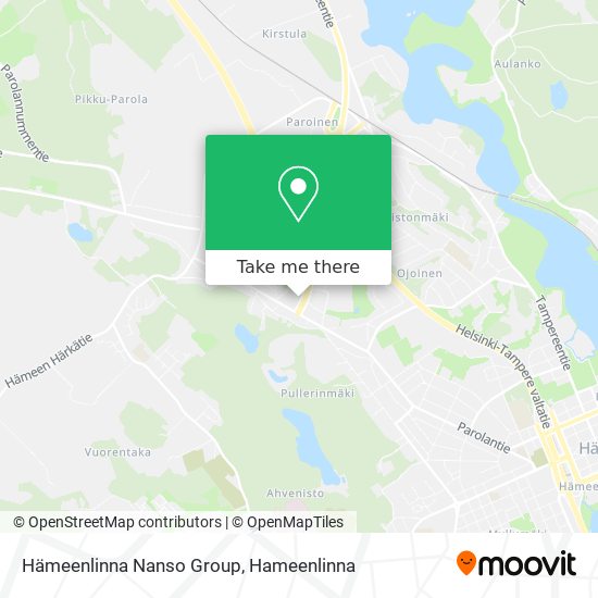 Hämeenlinna Nanso Group map