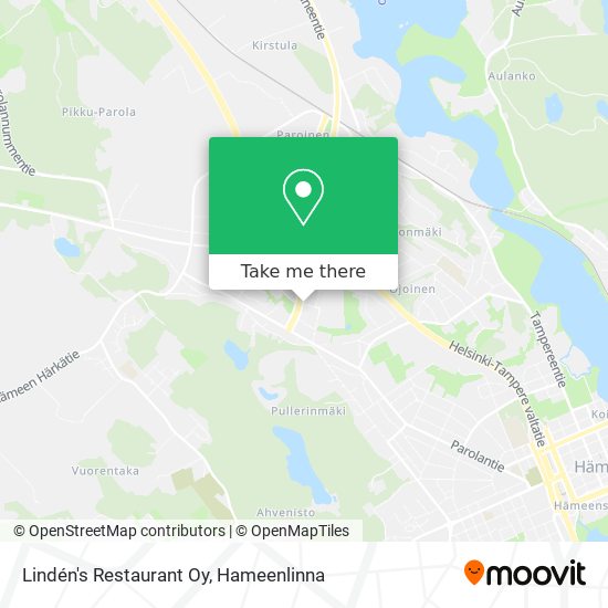 Lindén's Restaurant Oy map