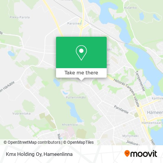 Kmx Holding Oy map