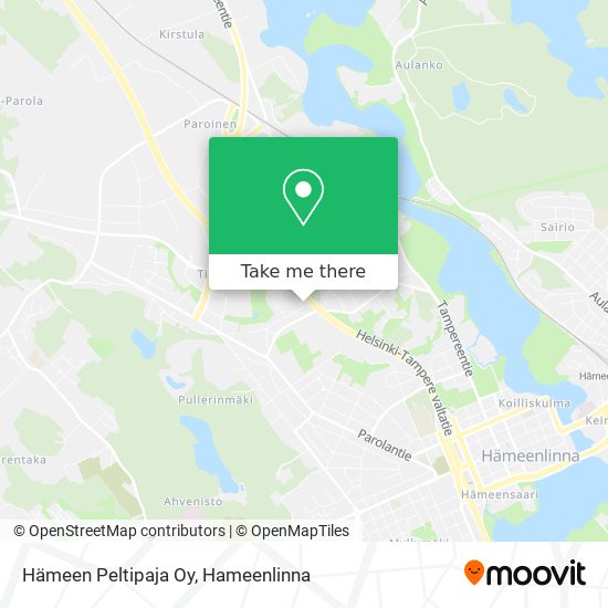 Hämeen Peltipaja Oy map