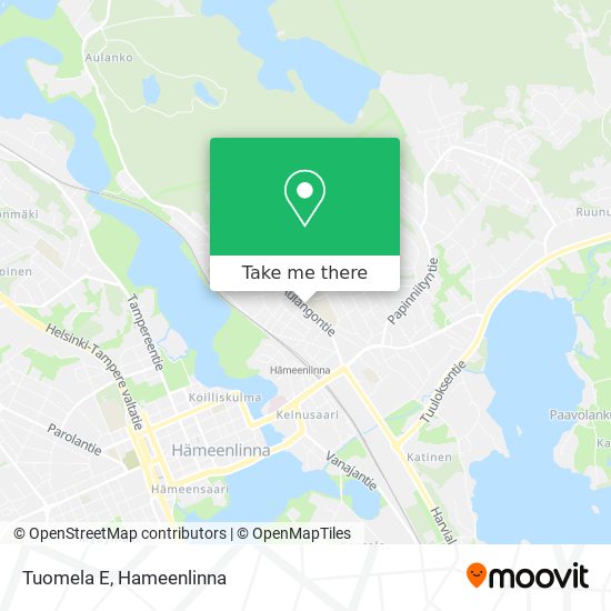 Tuomela E map