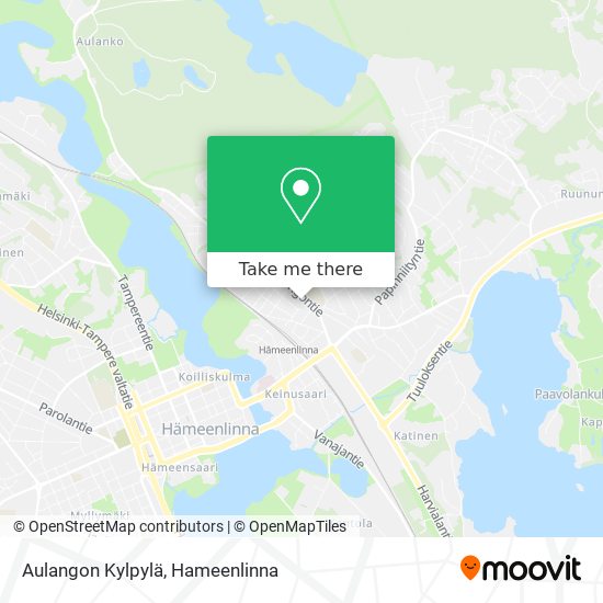 Aulangon Kylpylä map