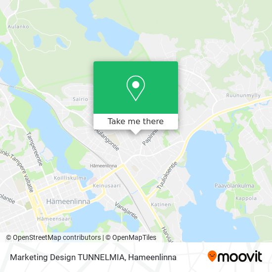 Marketing Design TUNNELMIA map