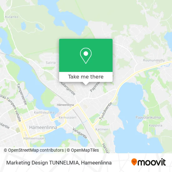 Marketing Design TUNNELMIA map