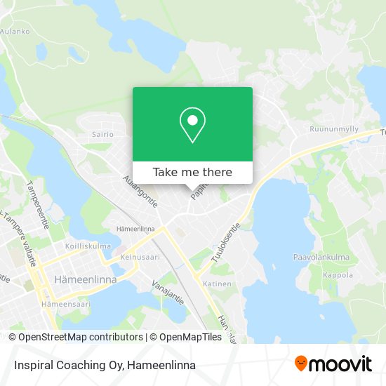 Inspiral Coaching Oy map