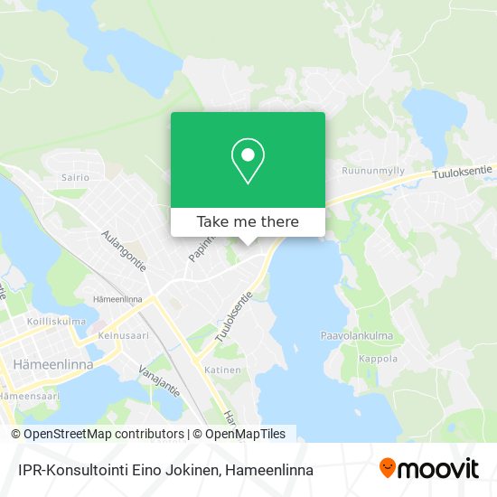 IPR-Konsultointi Eino Jokinen map