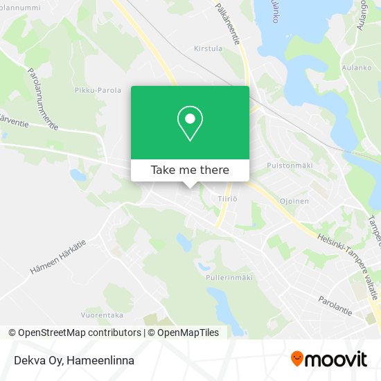 Dekva Oy map