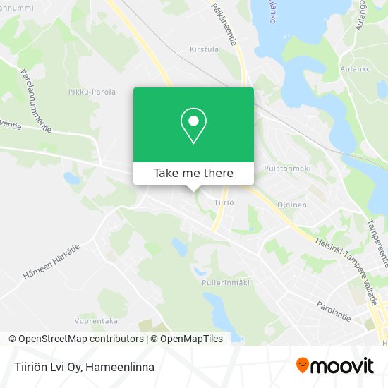 Tiiriön Lvi Oy map