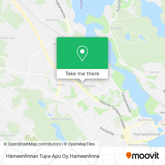 Hämeenlinnan Tupa-Apu Oy map