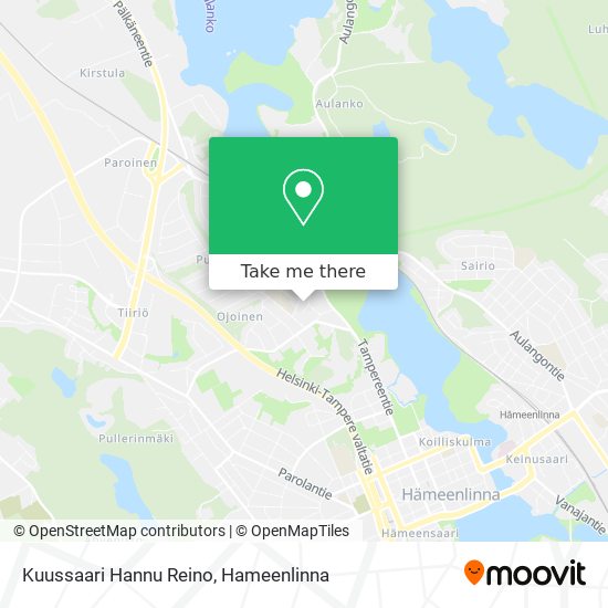 Kuussaari Hannu Reino map