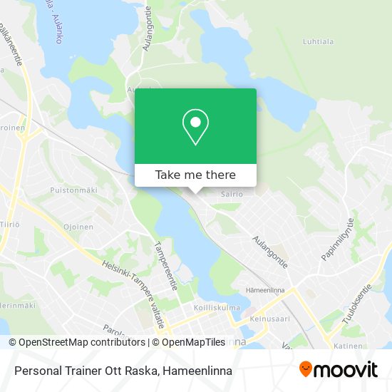 Personal Trainer Ott Raska map