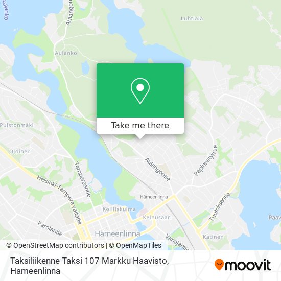 Taksiliikenne Taksi 107 Markku Haavisto map