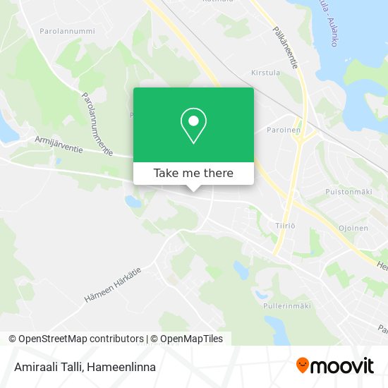 Amiraali Talli map