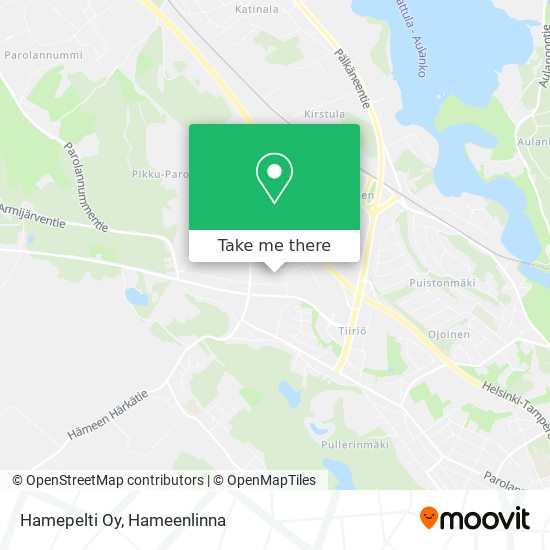 Hamepelti Oy map