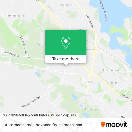 Automaalaamo Lodvonen Oy map