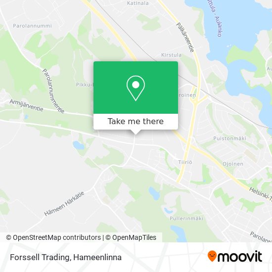 Forssell Trading map