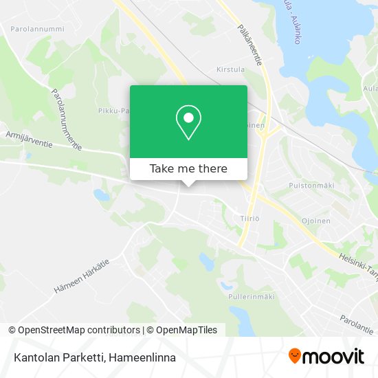 Kantolan Parketti map