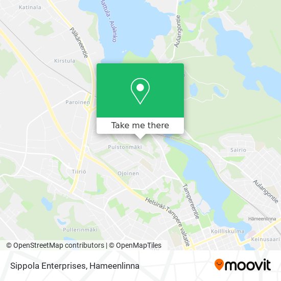 Sippola Enterprises map