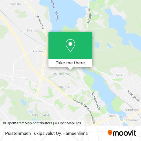 Puistonmäen Tukipalvelut Oy map