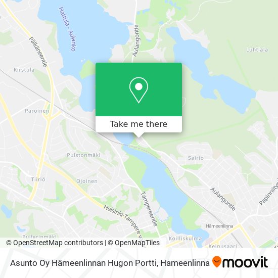 Asunto Oy Hämeenlinnan Hugon Portti map