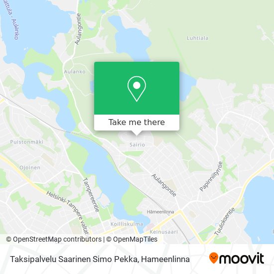 Taksipalvelu Saarinen Simo Pekka map