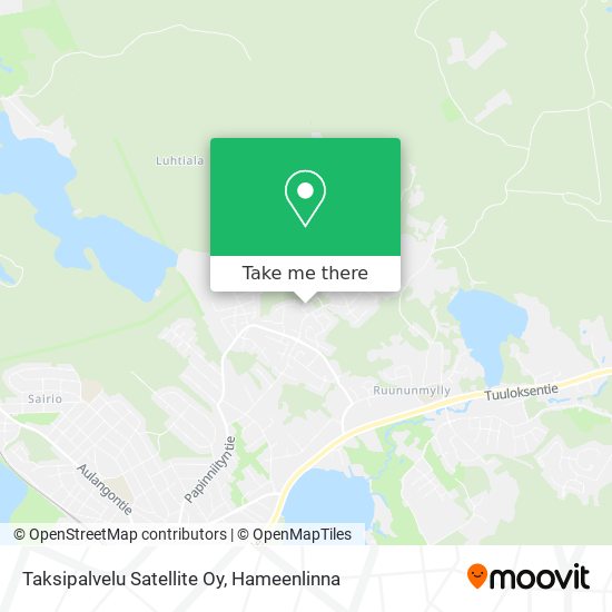 Taksipalvelu Satellite Oy map