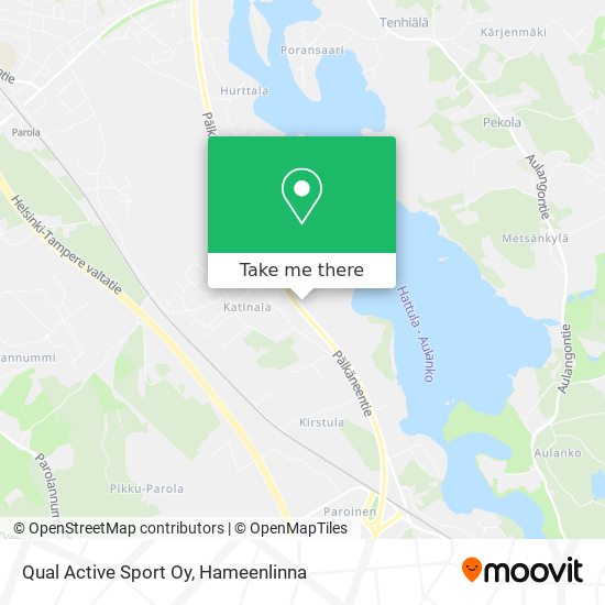 Qual Active Sport Oy map