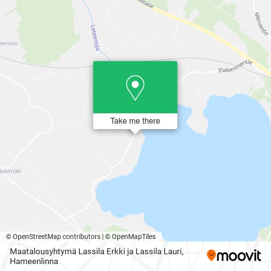 Maatalousyhtymä Lassila Erkki ja Lassila Lauri map