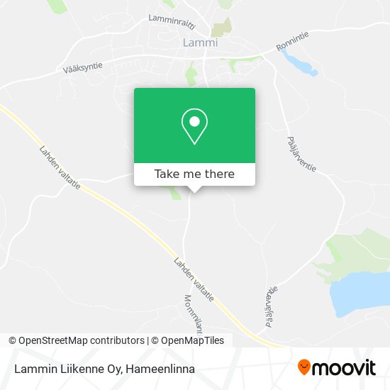 Lammin Liikenne Oy map