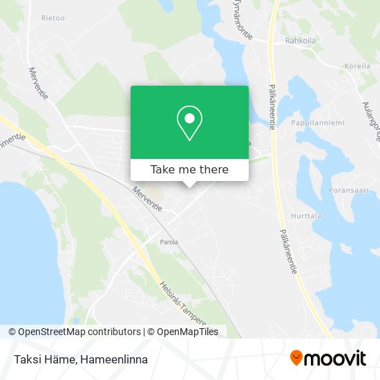 Taksi Häme map