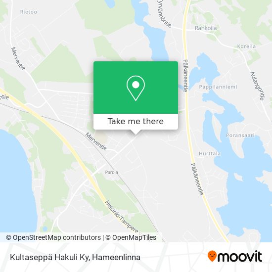 Kultaseppä Hakuli Ky map