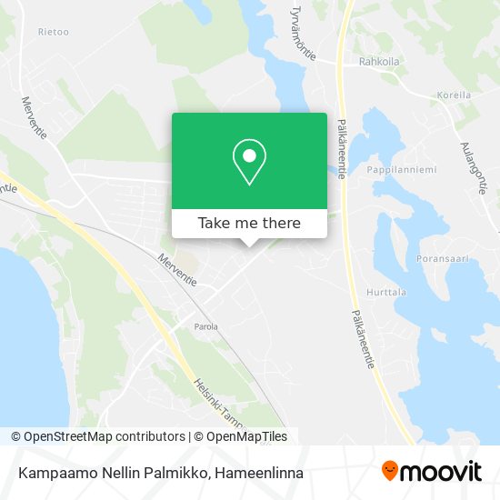 Kampaamo Nellin Palmikko map