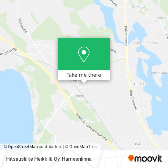 Hitsausliike Heikkilä Oy map