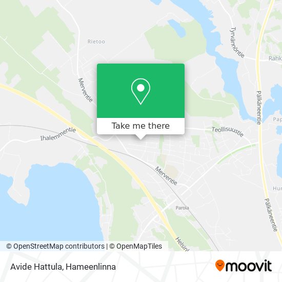 Avide Hattula map