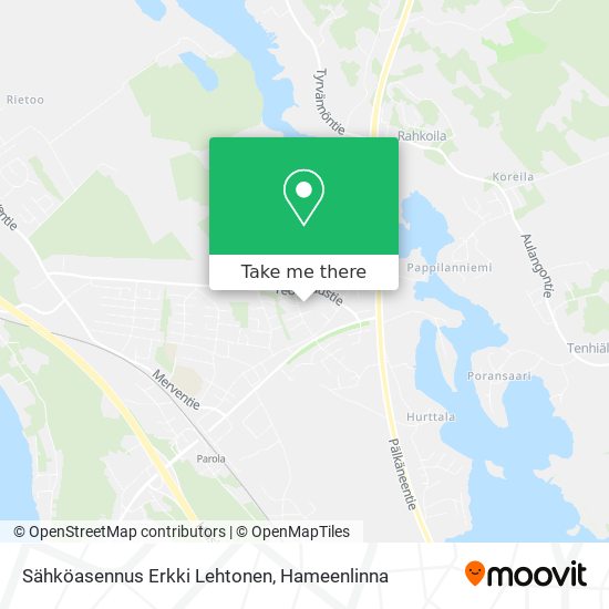 Sähköasennus Erkki Lehtonen map