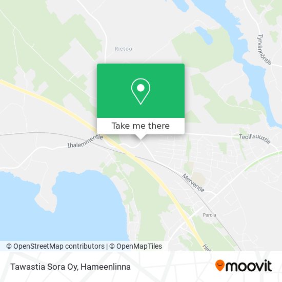 Tawastia Sora Oy map