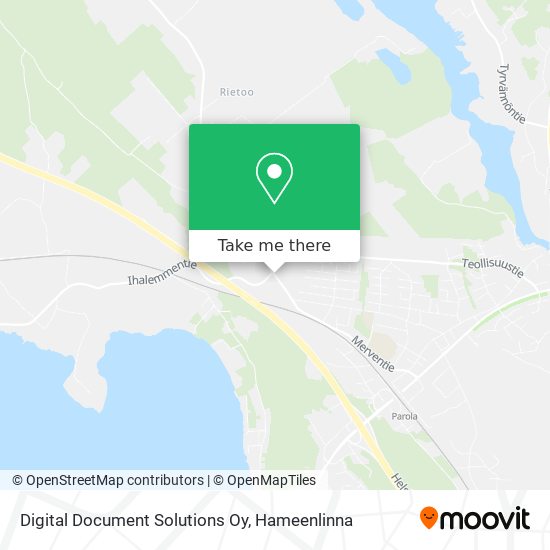 Digital Document Solutions Oy map