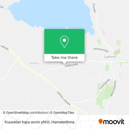 Kuuselan tupa avoin yhtiö map