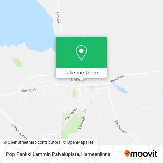 Pop Pankki Lammin Palvelupiste map