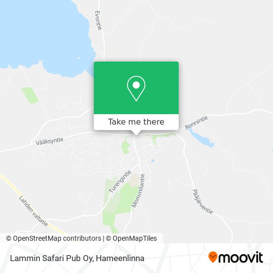 Lammin Safari Pub Oy map